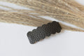 Neutral Snap Clip Deep Brown