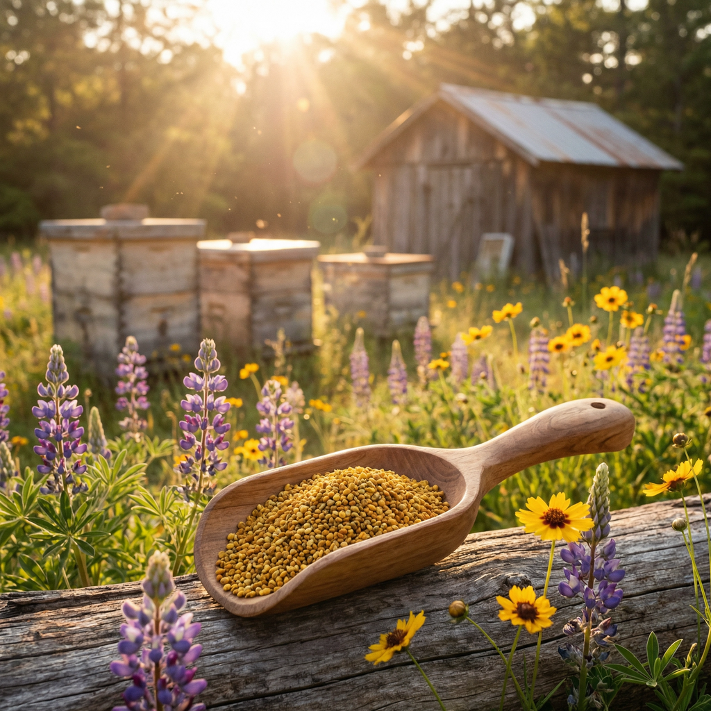 Honeymakers Raw Bee Pollen Granules by The Lady May – 100% Pure, Unheated – Non-GMO, Gluten-Free, Rich in Protein & Antioxidants (24 oz)