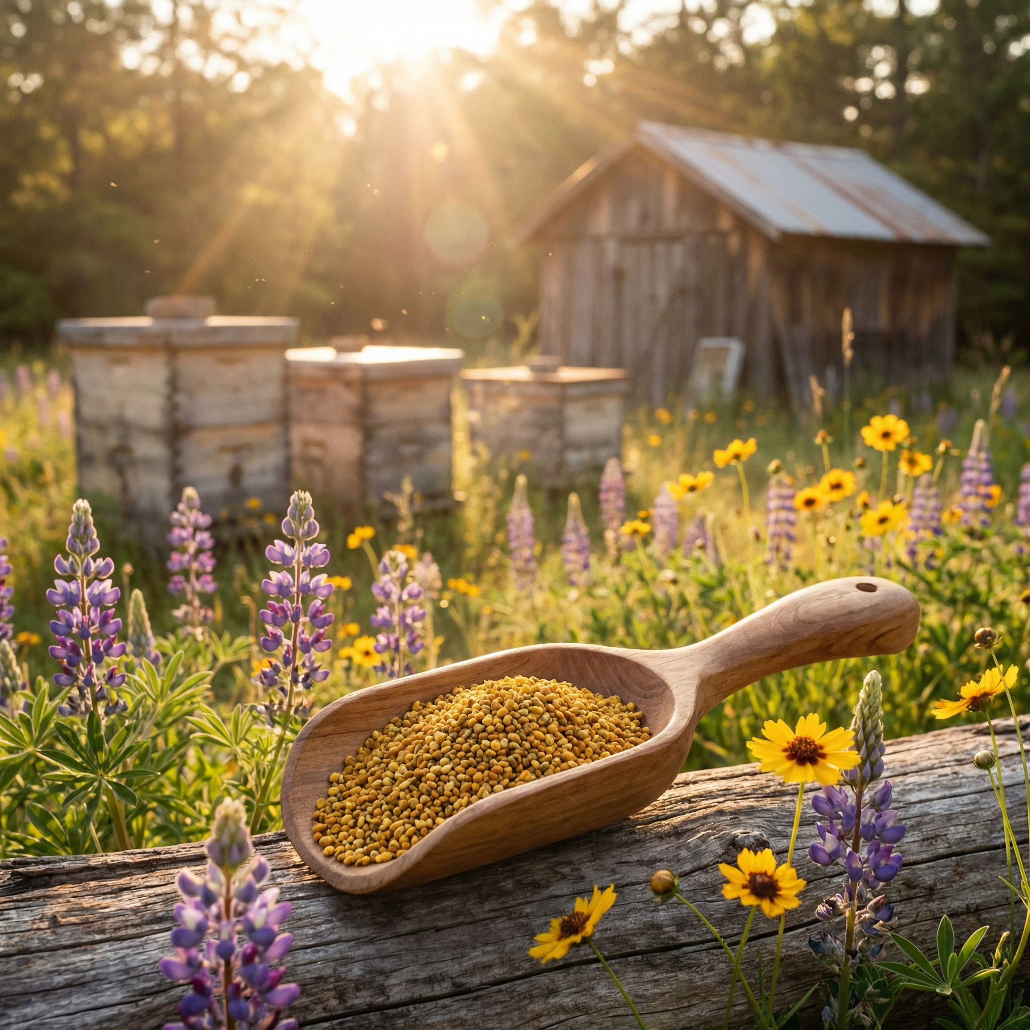 Honeymakers Raw Bee Pollen Granules by The Lady May – 100% Pure, Unheated – Non-GMO, Gluten-Free, Rich in Protein & Antioxidants (24 oz)