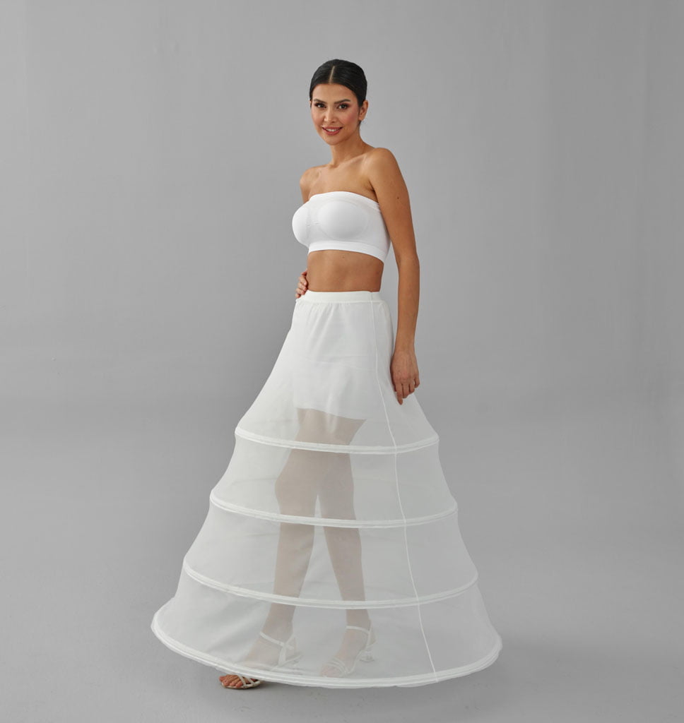 Hoop Skirt, Tulle Underskirt, Wedding Dress Underskirt, White Petticoat Skirt