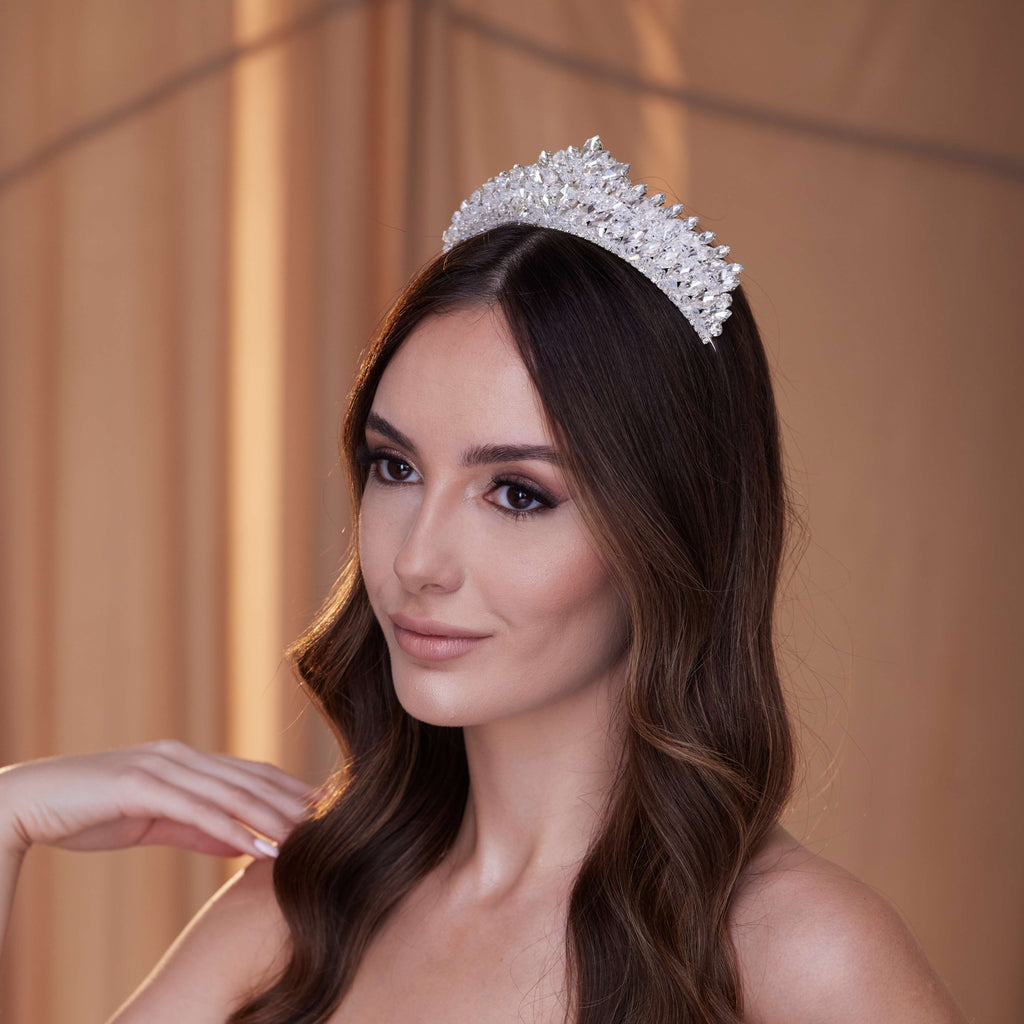 Crystal Rhinestone Wedding Tiara
