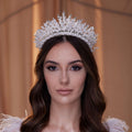 Elegant Pearl Bridal Tiara