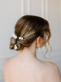 Ceramic Flower Hair Pins
