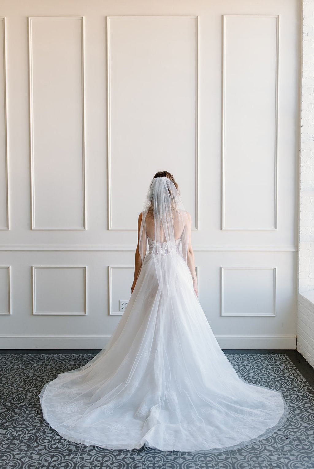 Airy Tulle Veil