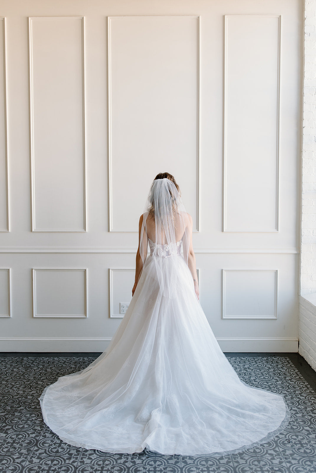 Airy Tulle Veil