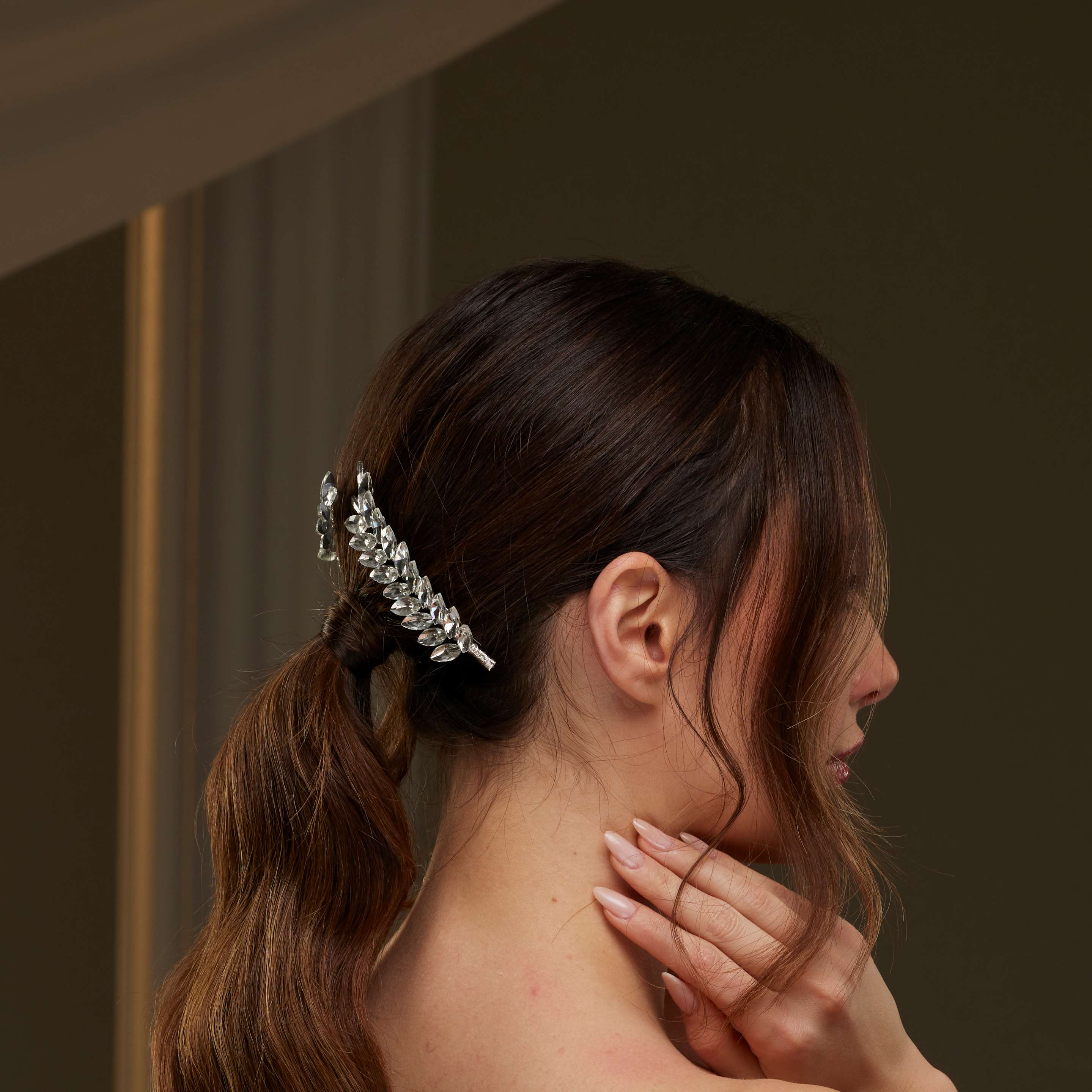 Elegant Rhinestone Hair Comb