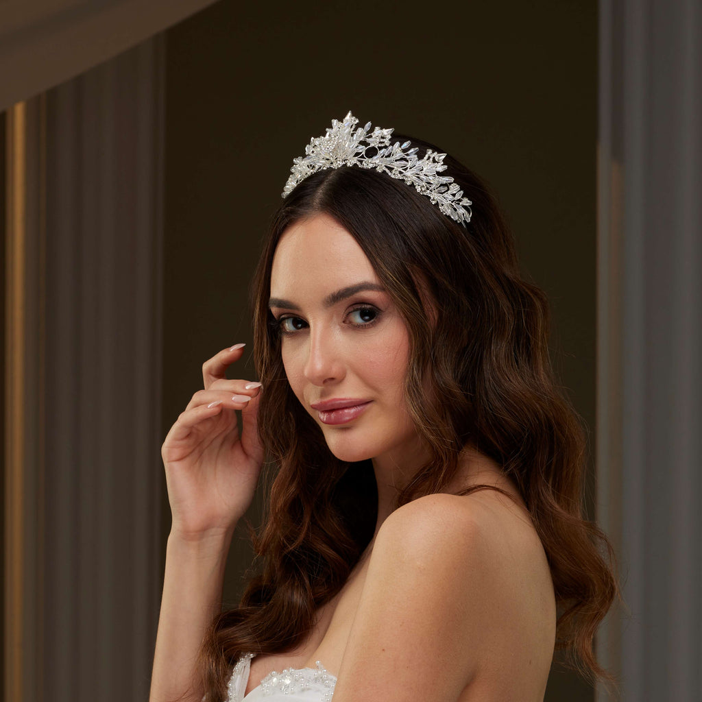 Elegant Crystal Wedding Tiara