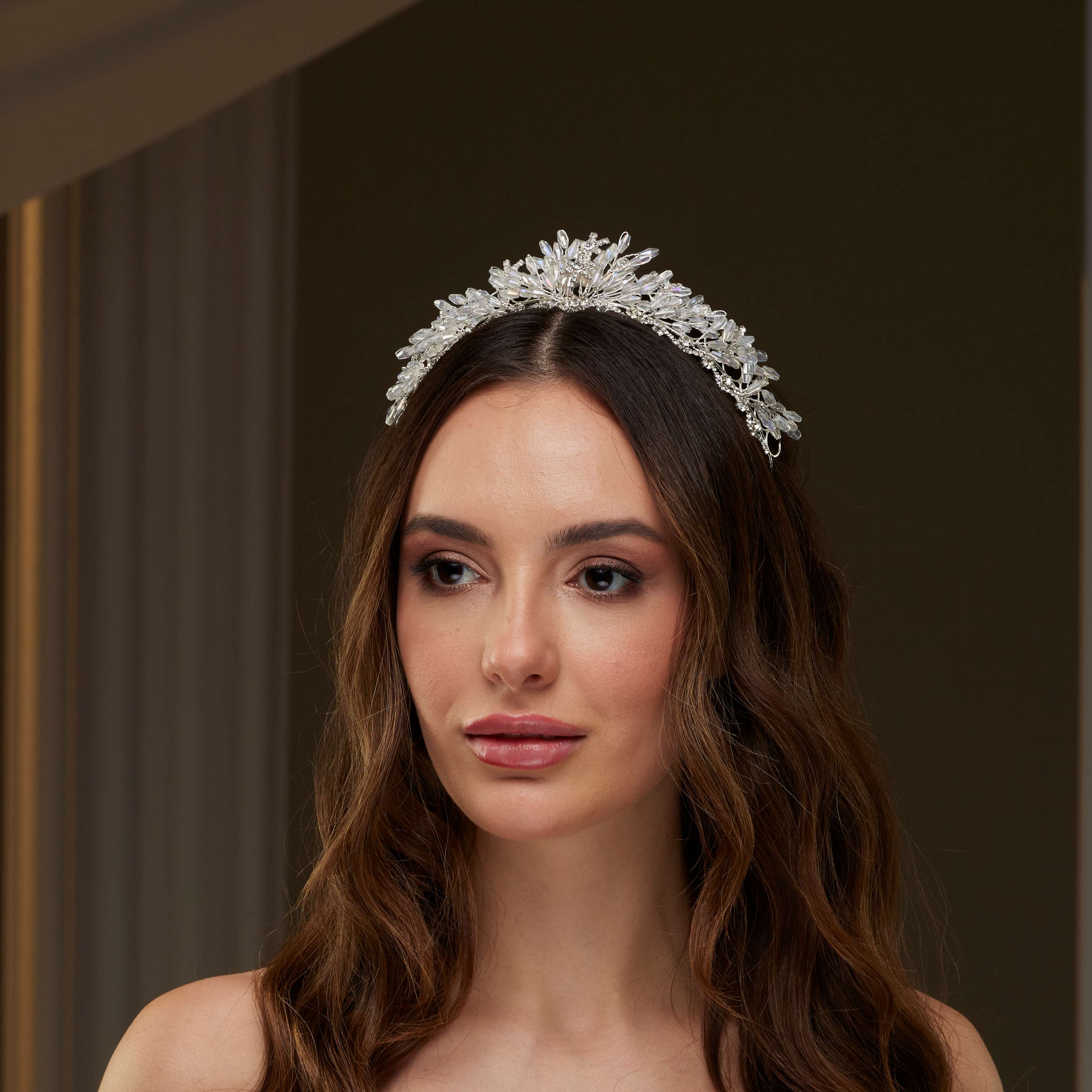 Elegant Crystal Tiara