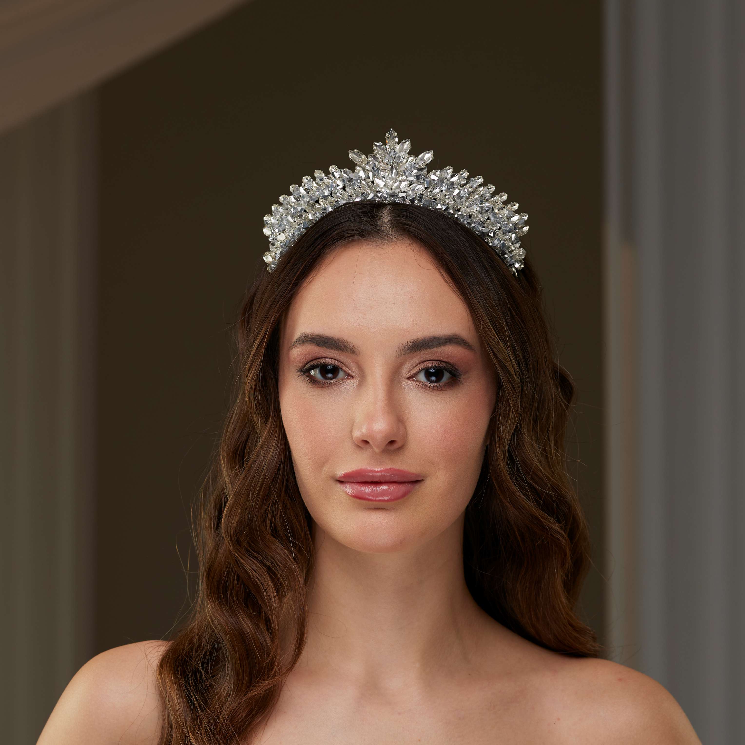 Crystal & Rhinestone Tiara