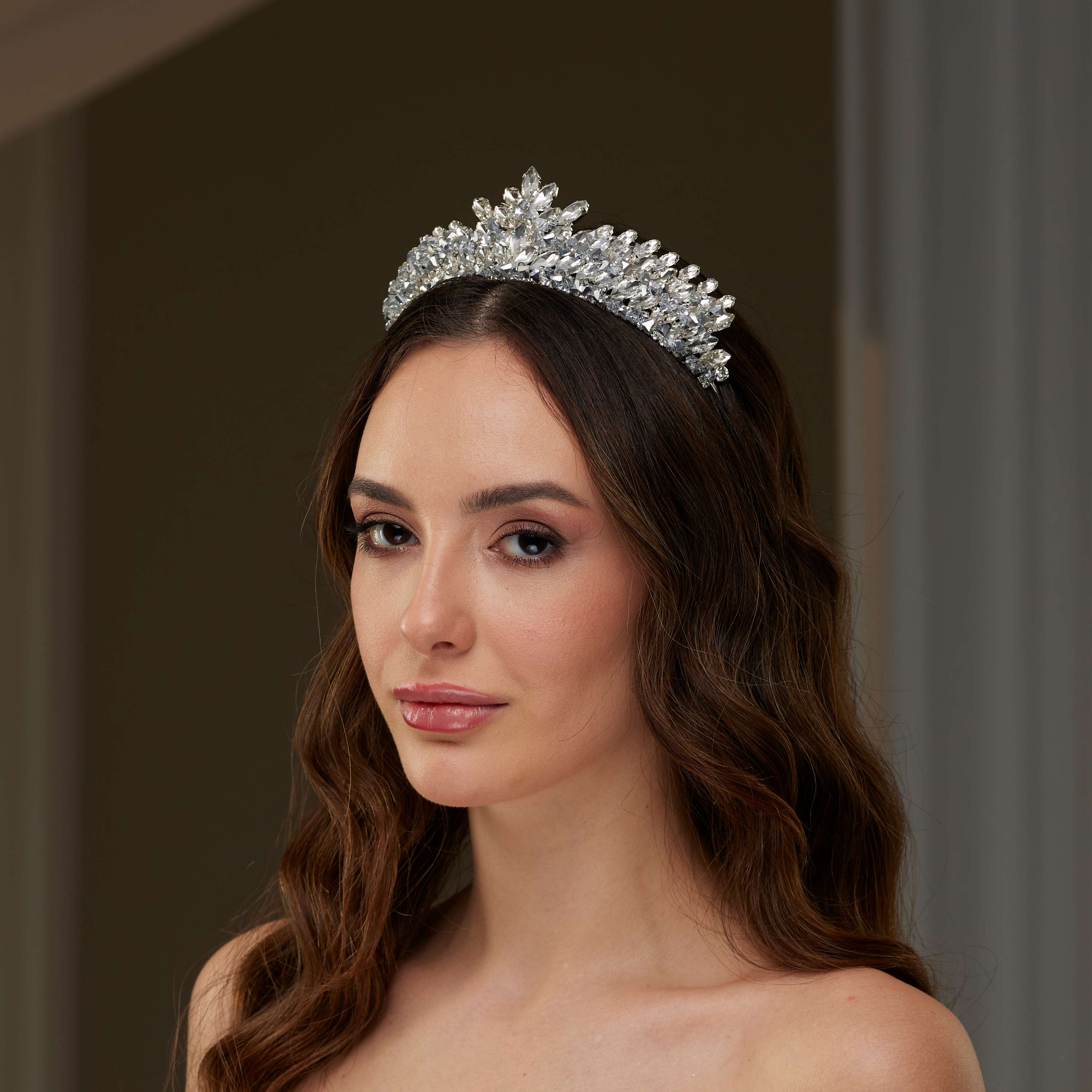 Crystal & Rhinestone Tiara