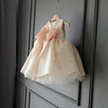 Girls Fashion Personality Wedding Dress Champagne Pink