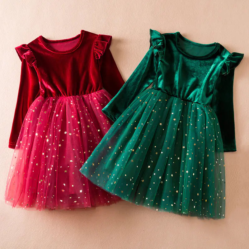 New Long Sleeve Dress for Girls - Autumn & Winter Collection