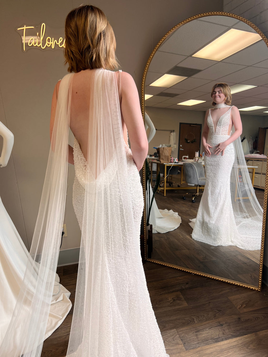 Bridal Neck Scarf