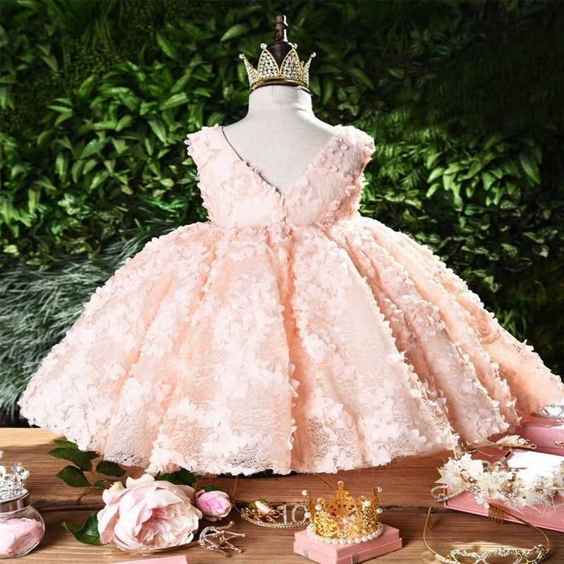 Baby year-old dress Pink