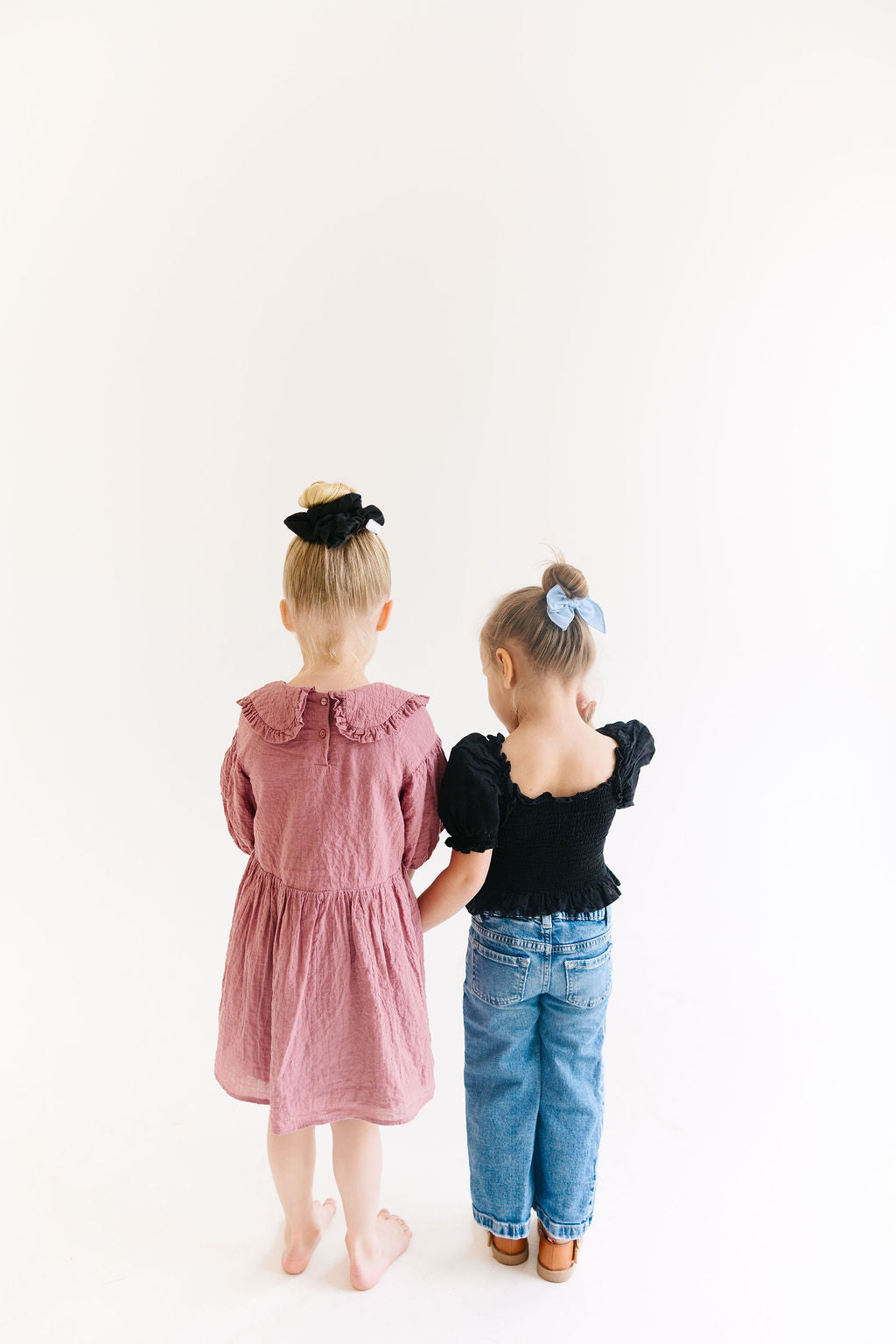 Pink Solid Oversized Scrunchy