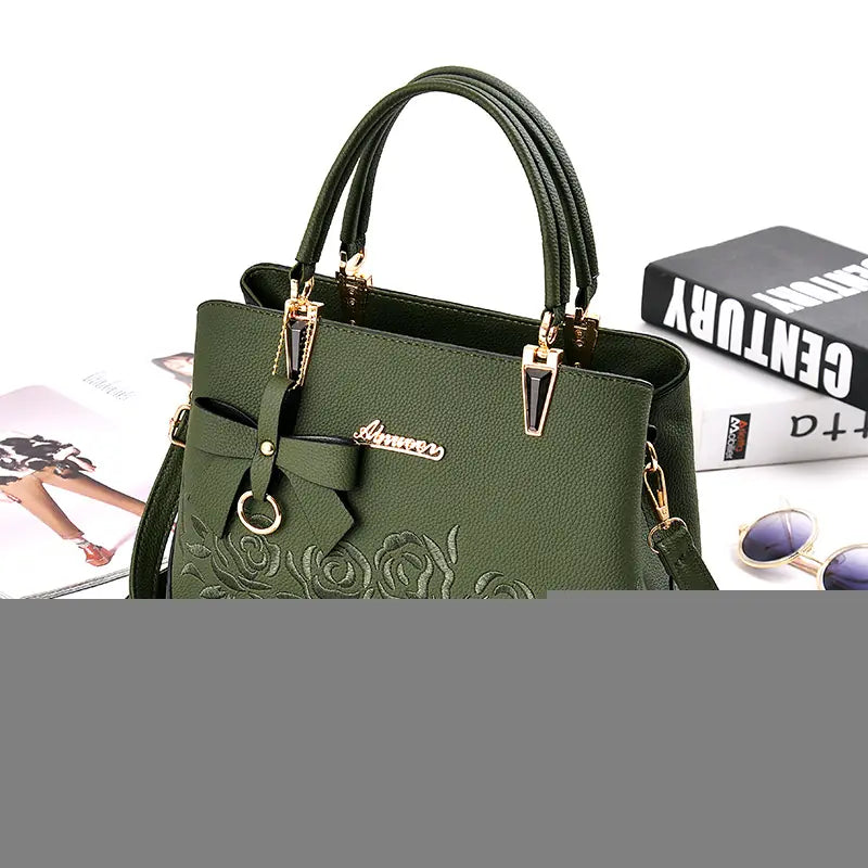 Women's Handbag, Shoulder Bag, Crossbody Bag Green