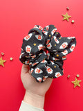 Black 15 Arrowhead Oversized Scrunchy