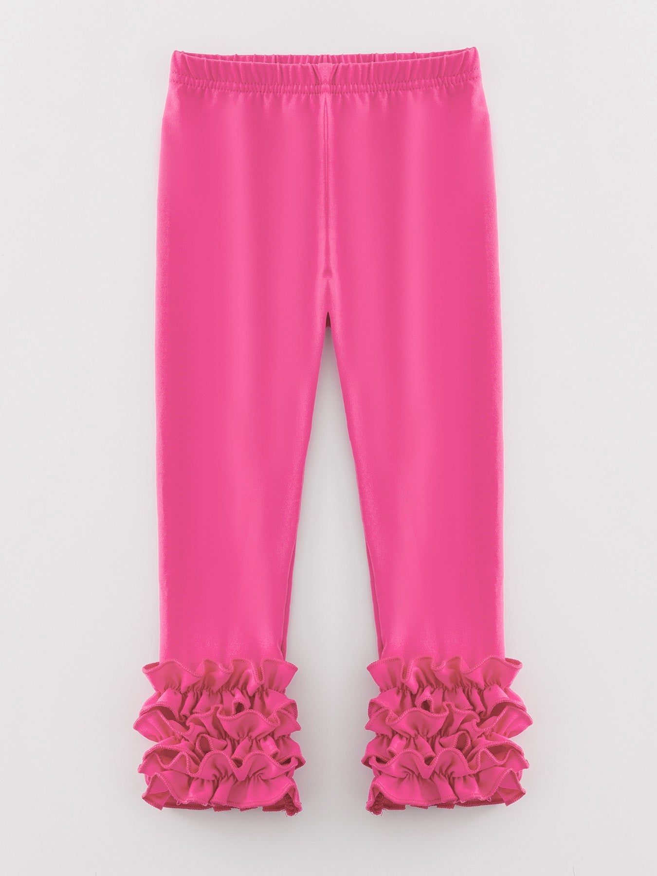 Milk Silk Ruffled Hot Pink Icing Legging hot pink
