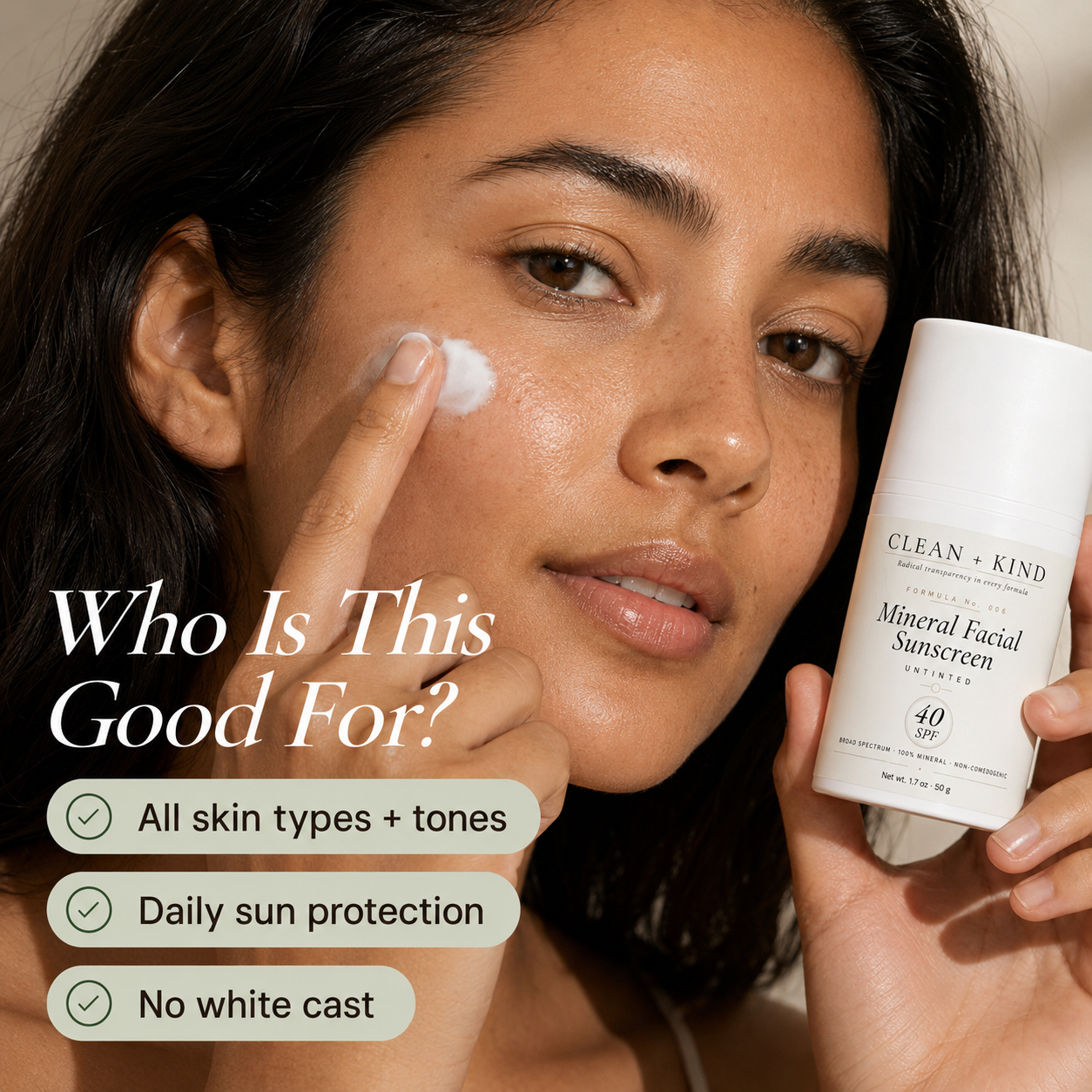 Daily Moisturizing Sunscreen – SPF 40