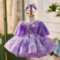 Children's Dress Princess Dress Pettiskirt Purple