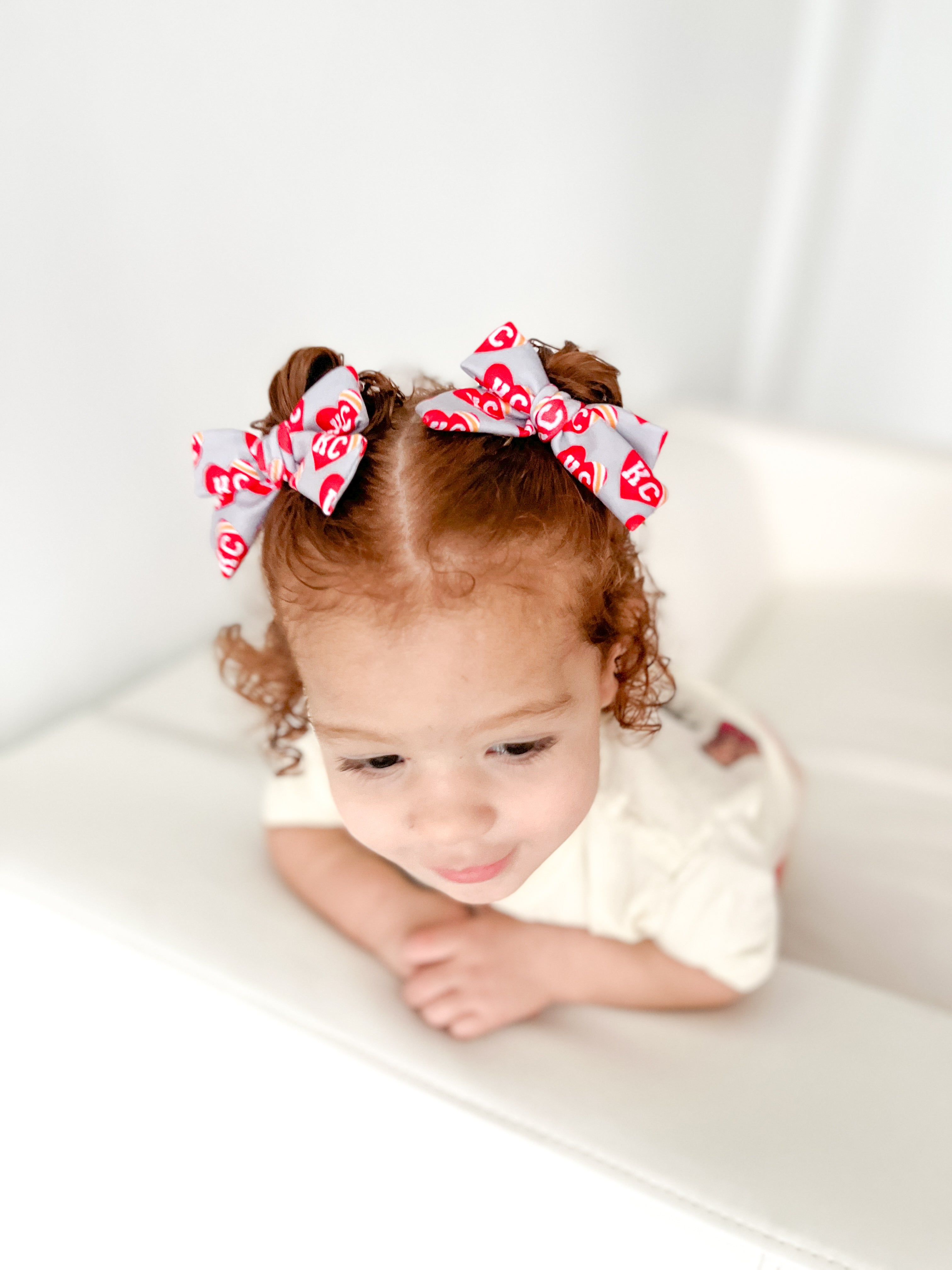 Gray Heart KC Small pigtails