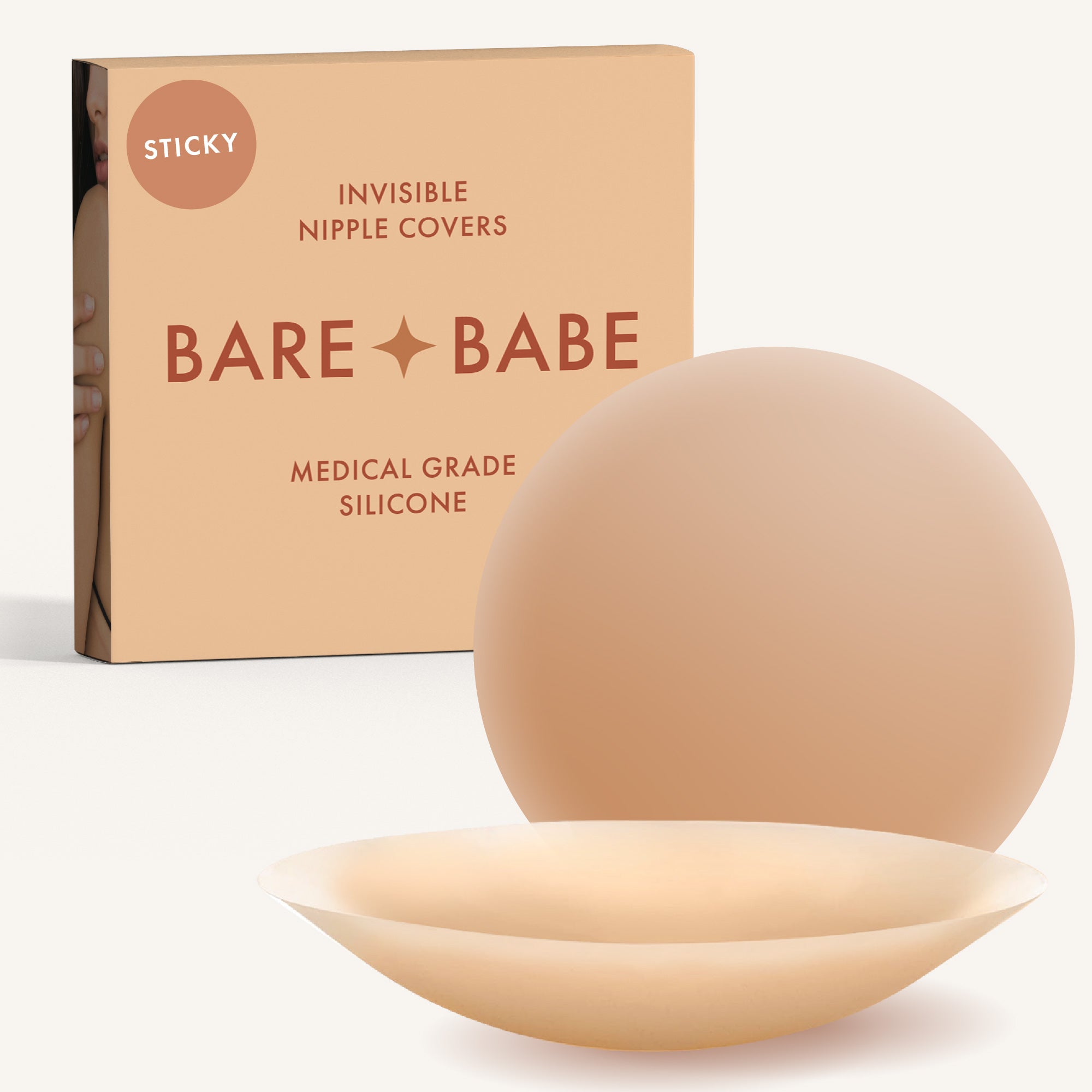 Adhesive Nipple Covers Honey