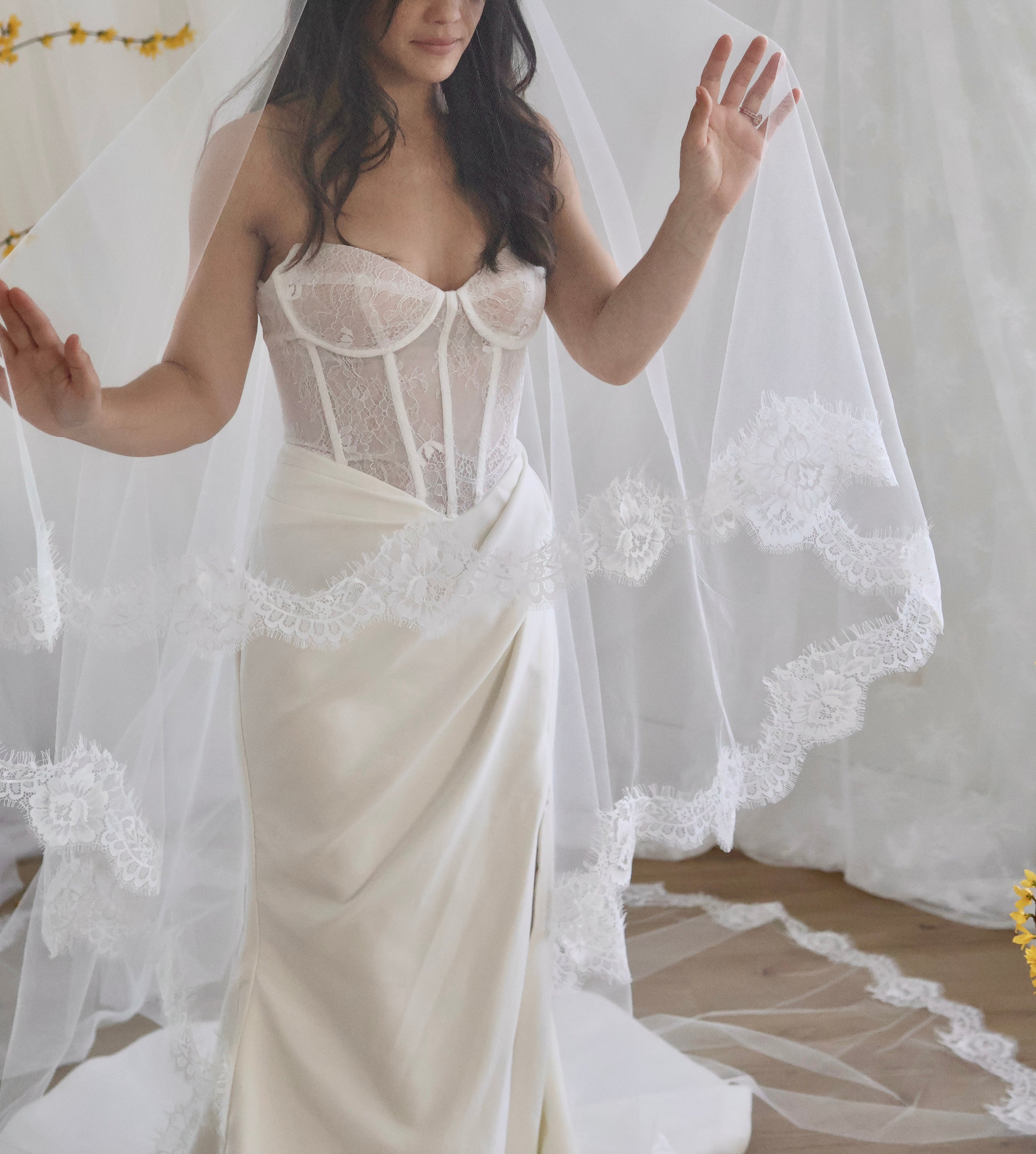 Lace Drop Veil