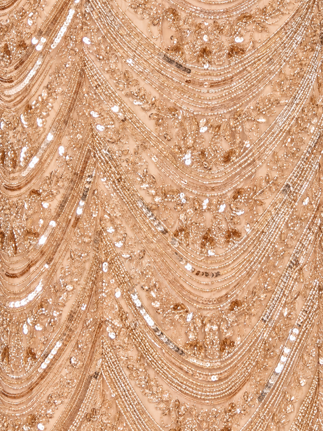 Scoop Neck Beaded Dress - OUTLET