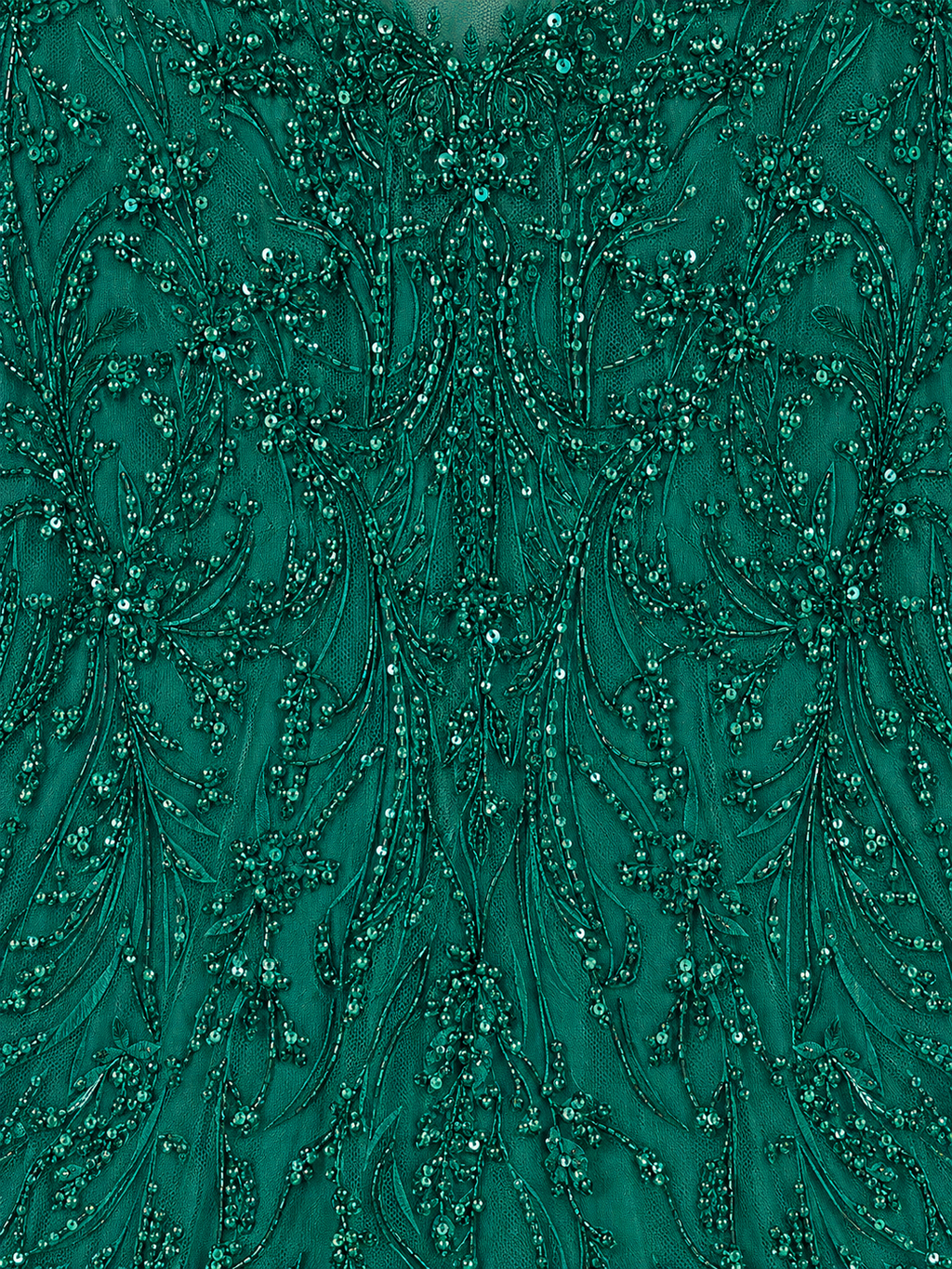 Mermaid, Long Sleeve Lace Gown