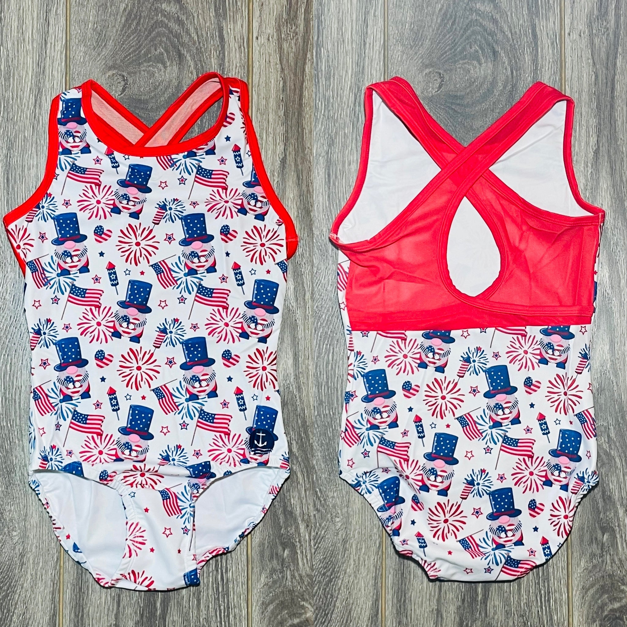 Gnome-Town Salute Leotard