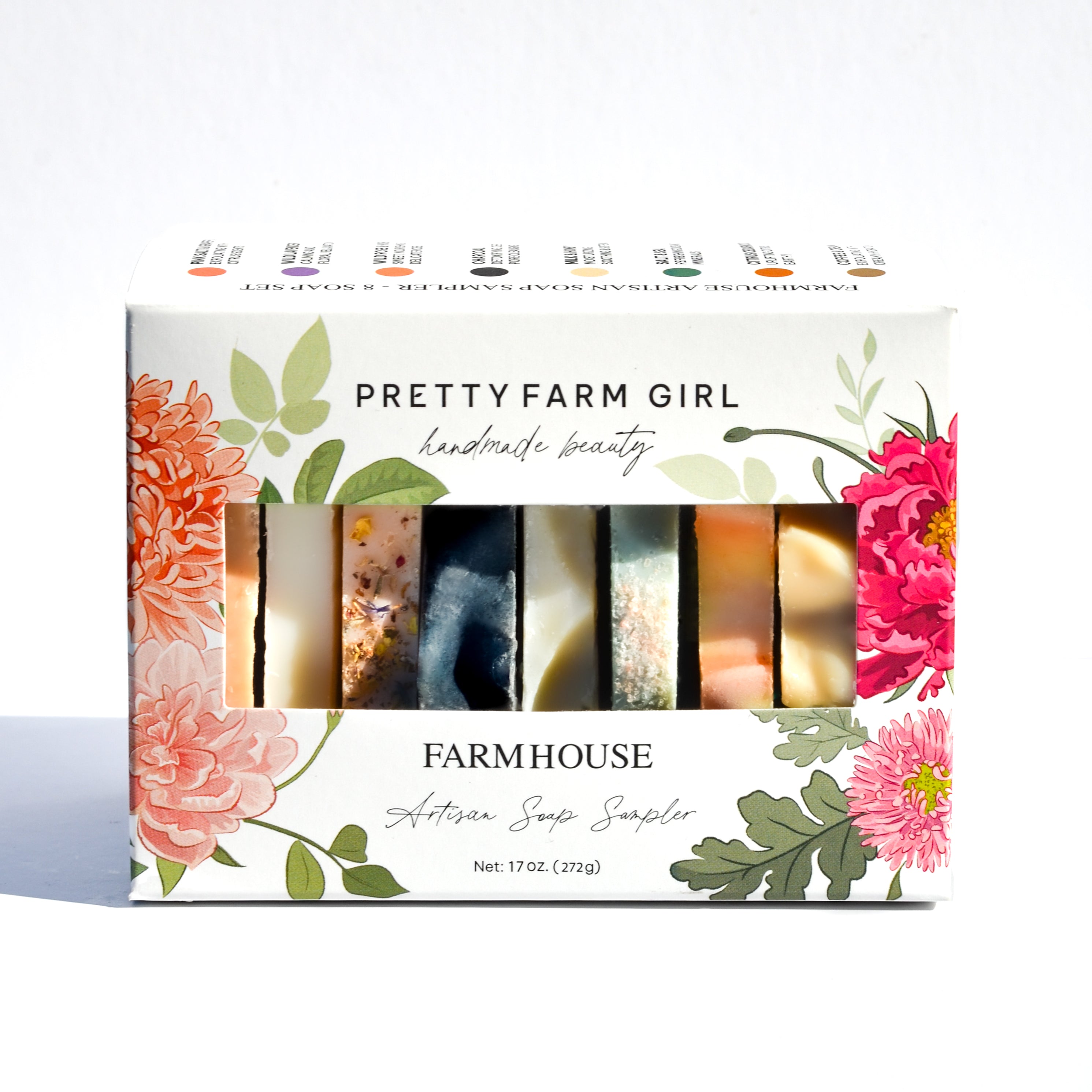 Farmhouse Artisan Goat Milk & Tallow Soap Sampler Soaps No Add Ons
