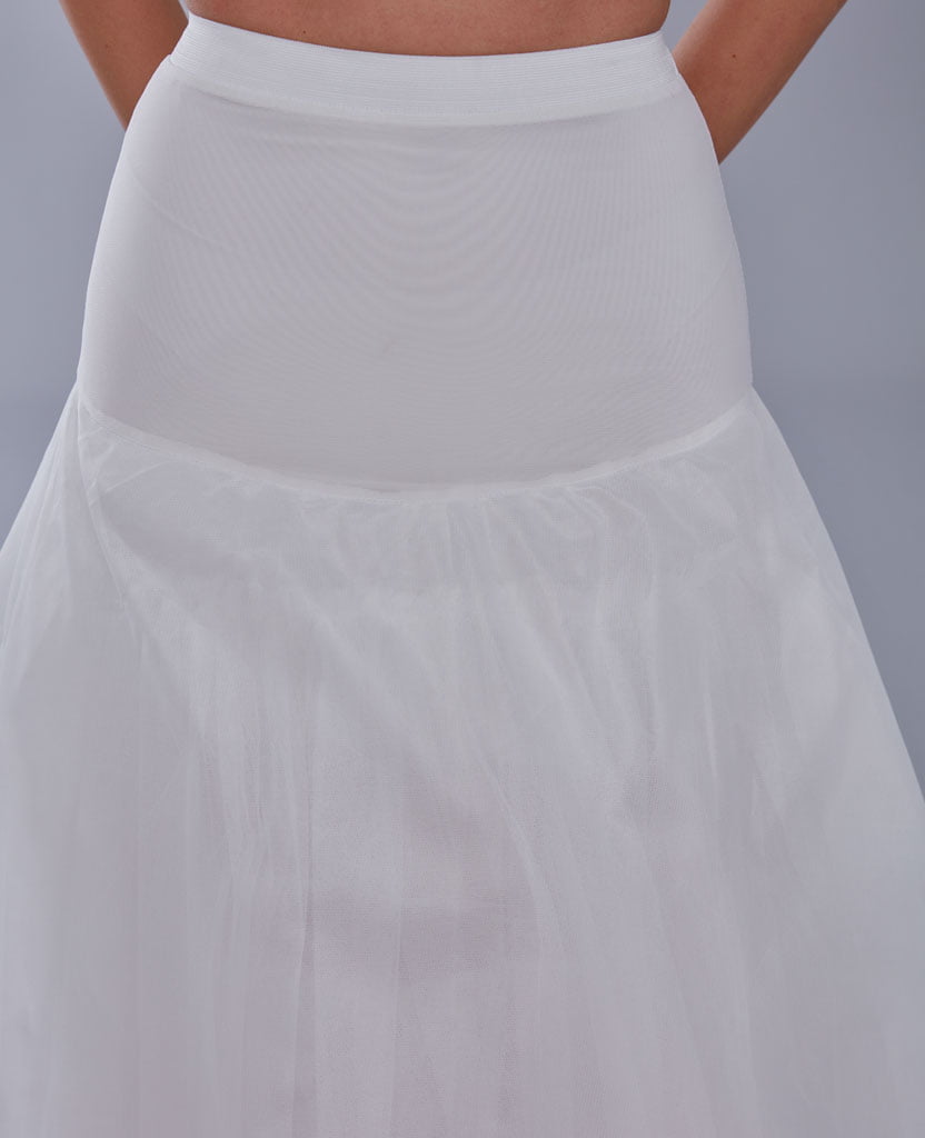 A-line Wedding Dress Underskirt, White Petticoat Skirt