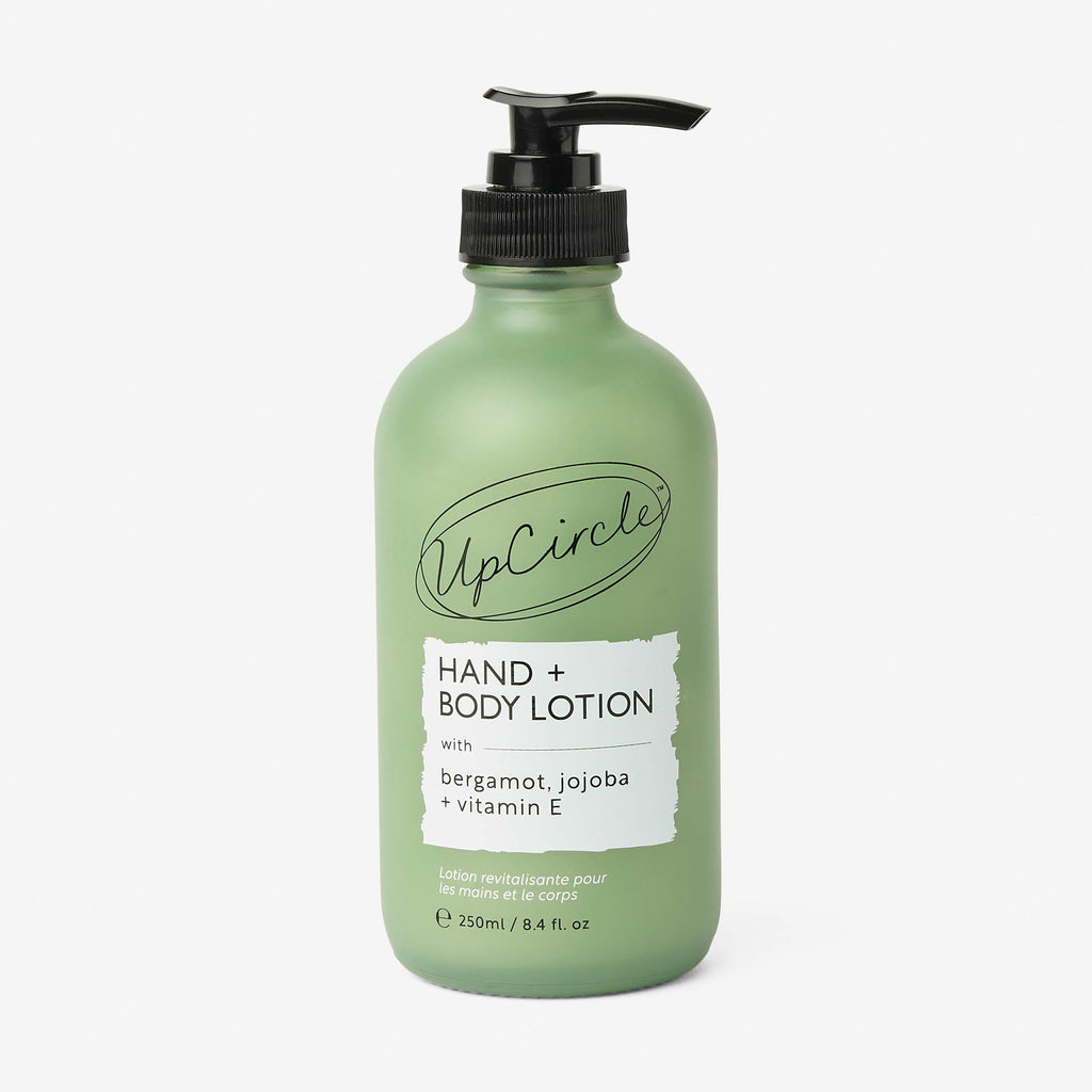 Hand + Body Lotion with Bergamot Water Pump