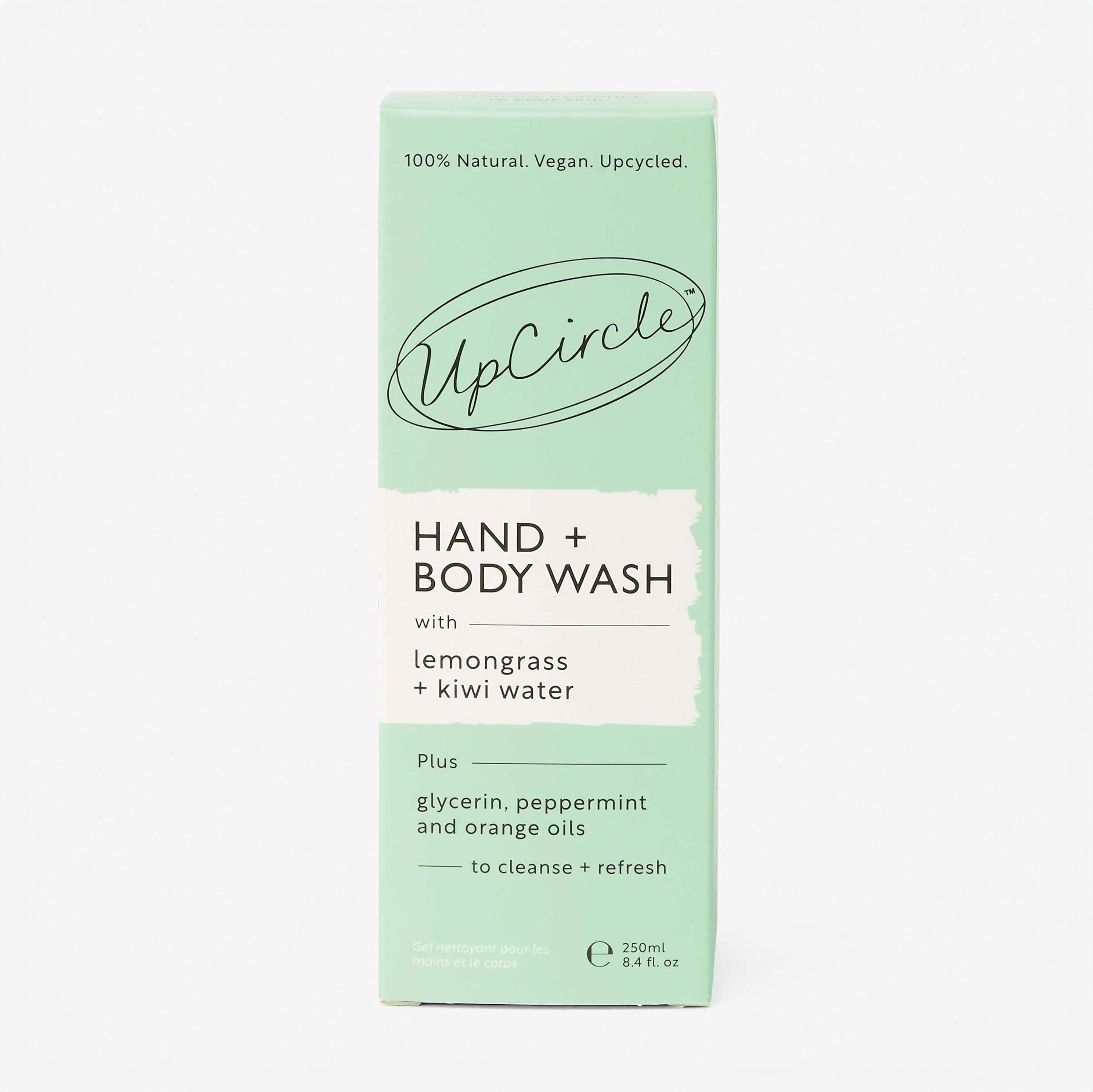 Natural Hand + Body Wash with Lemongrass Repeat Order: Aluminum Cap