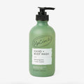 Natural Hand + Body Wash with Lemongrass Pump
