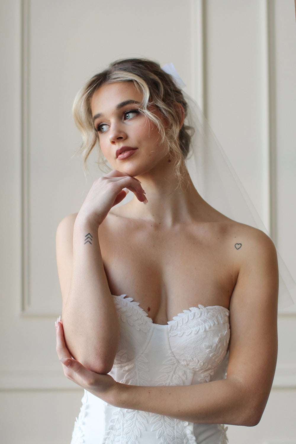 Double Layer Bow Veil