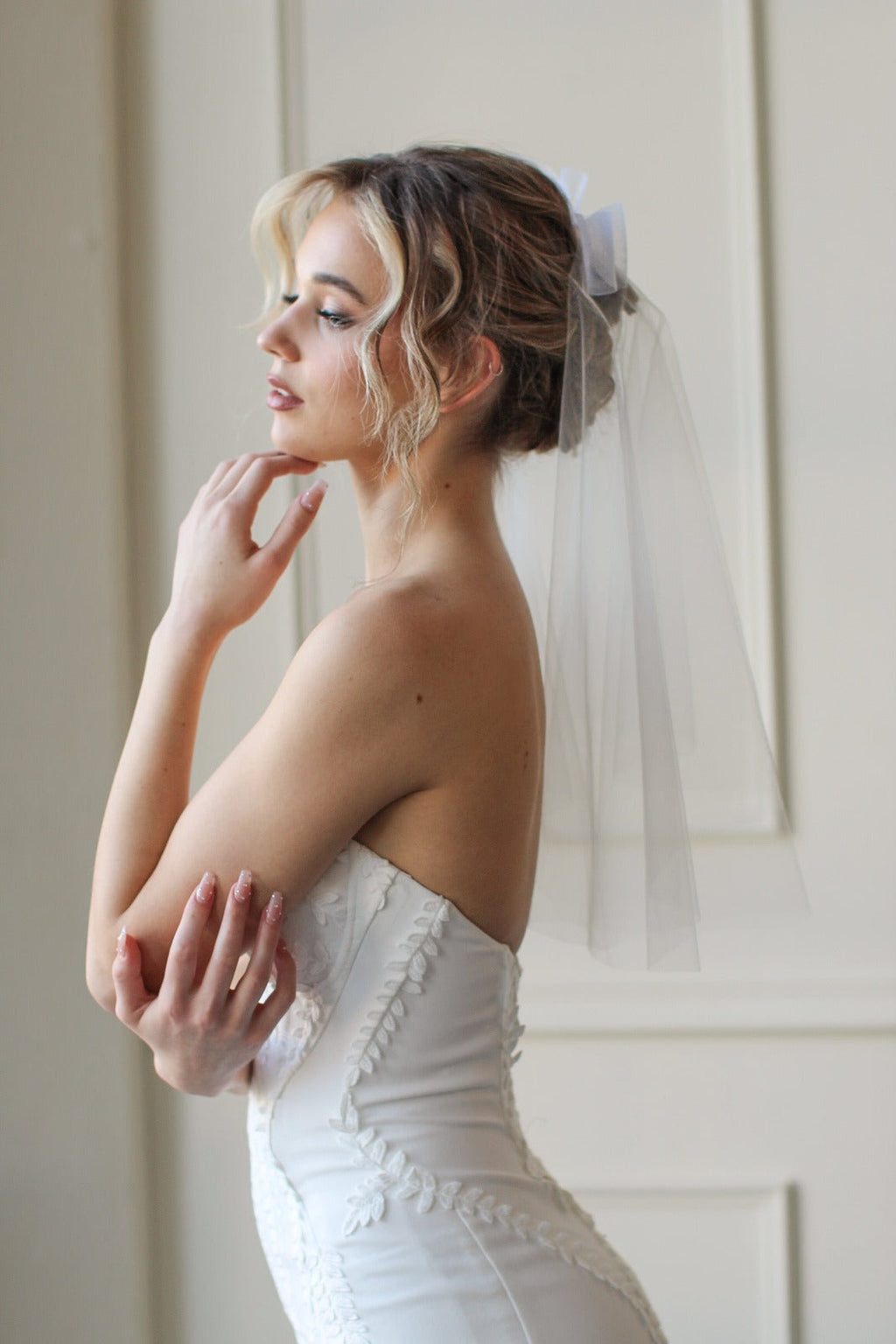 Double Layer Bow Veil