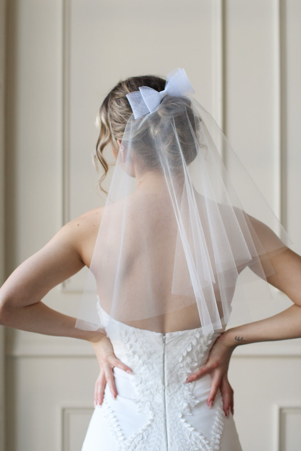 Double Layer Bow Veil