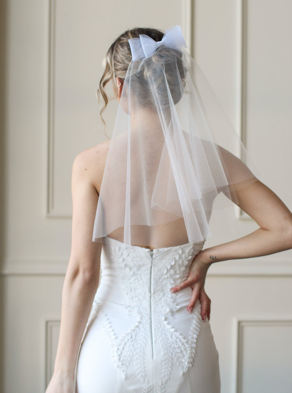 Double Layer Bow Veil