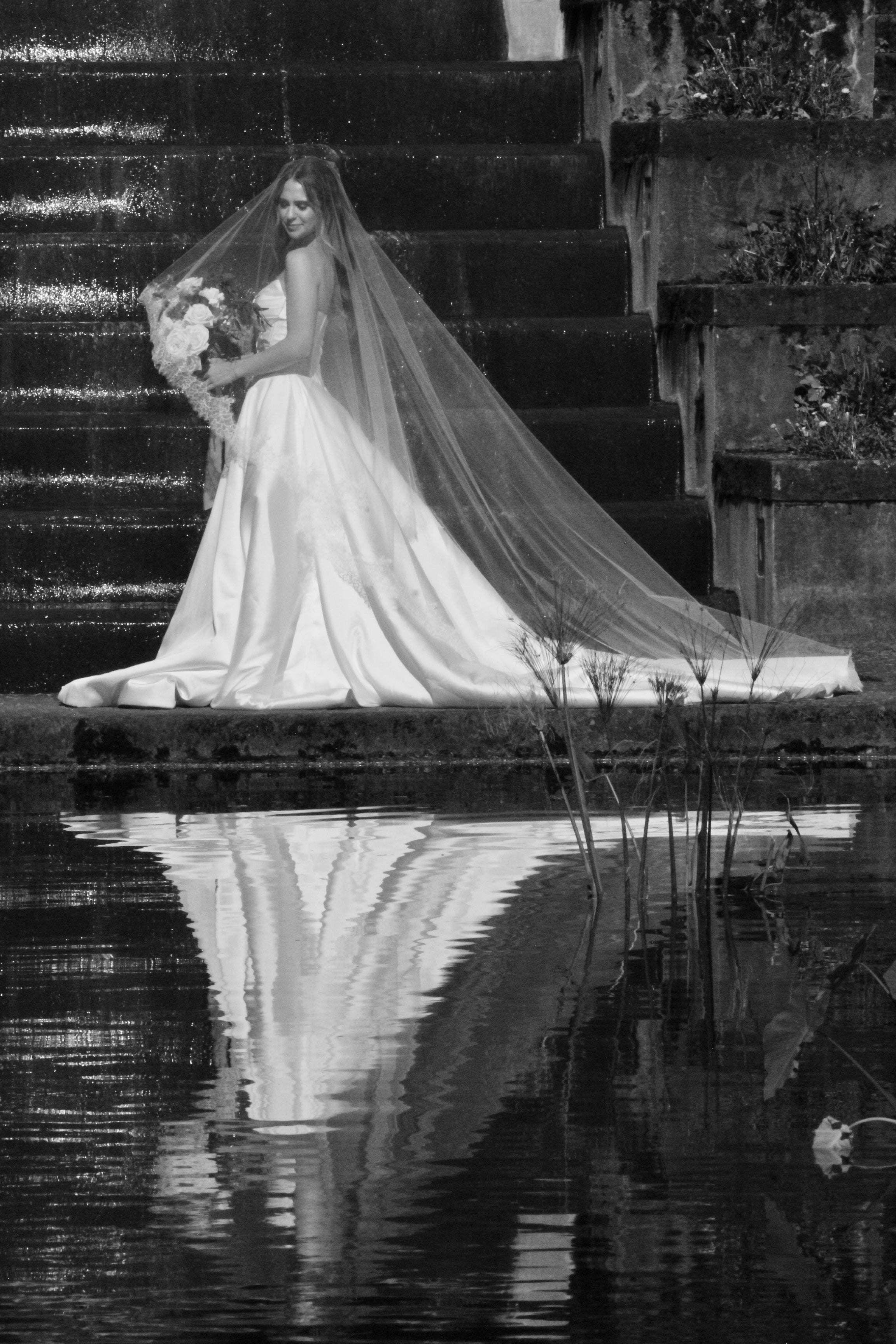 Lace Drop Veil