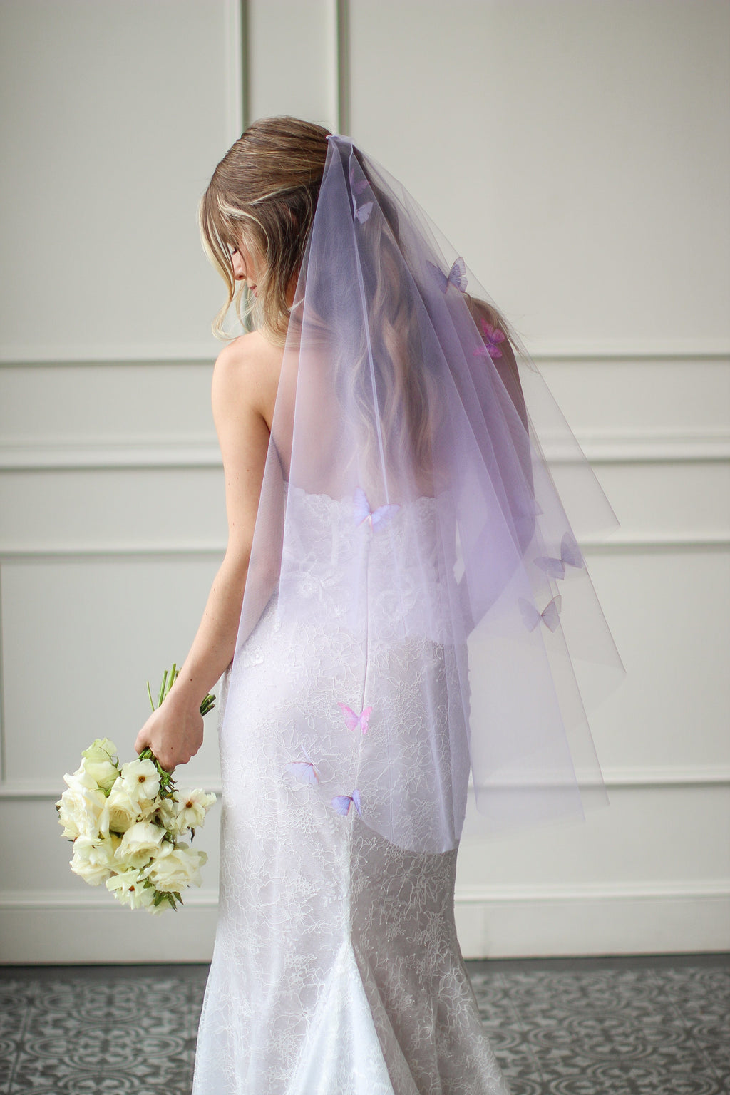 Butterfly Drop Veil