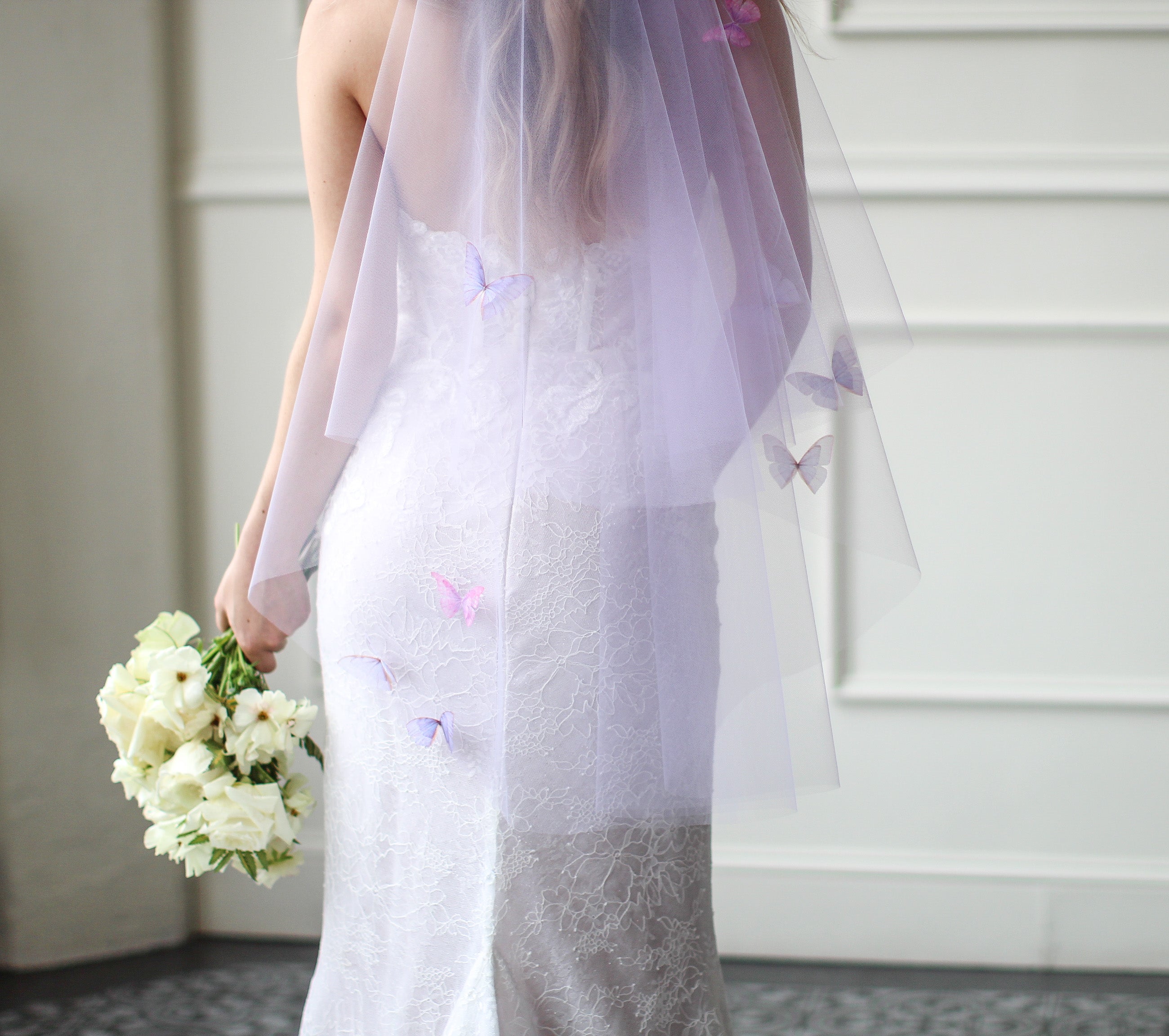 Butterfly Drop Veil