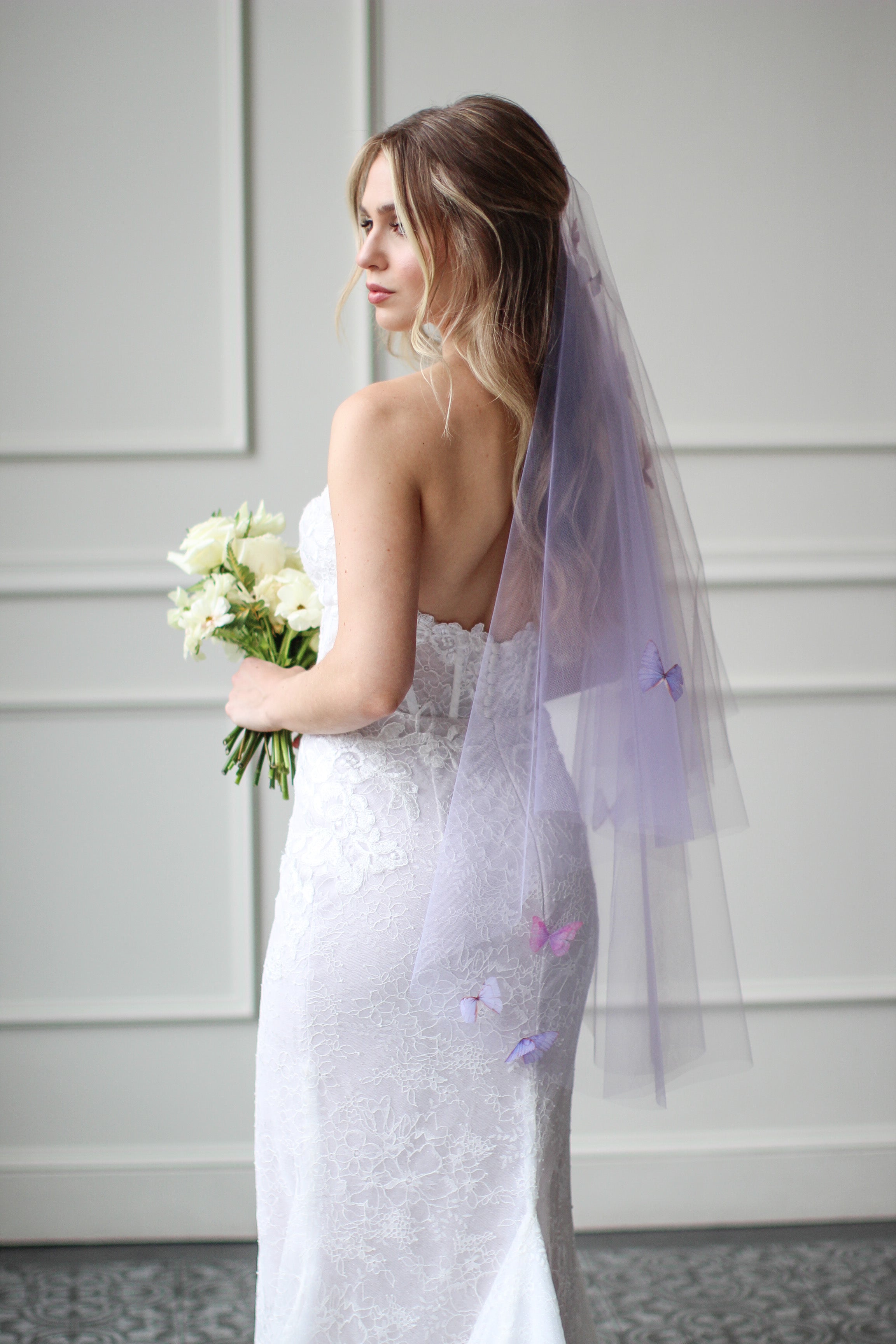 Butterfly Drop Veil