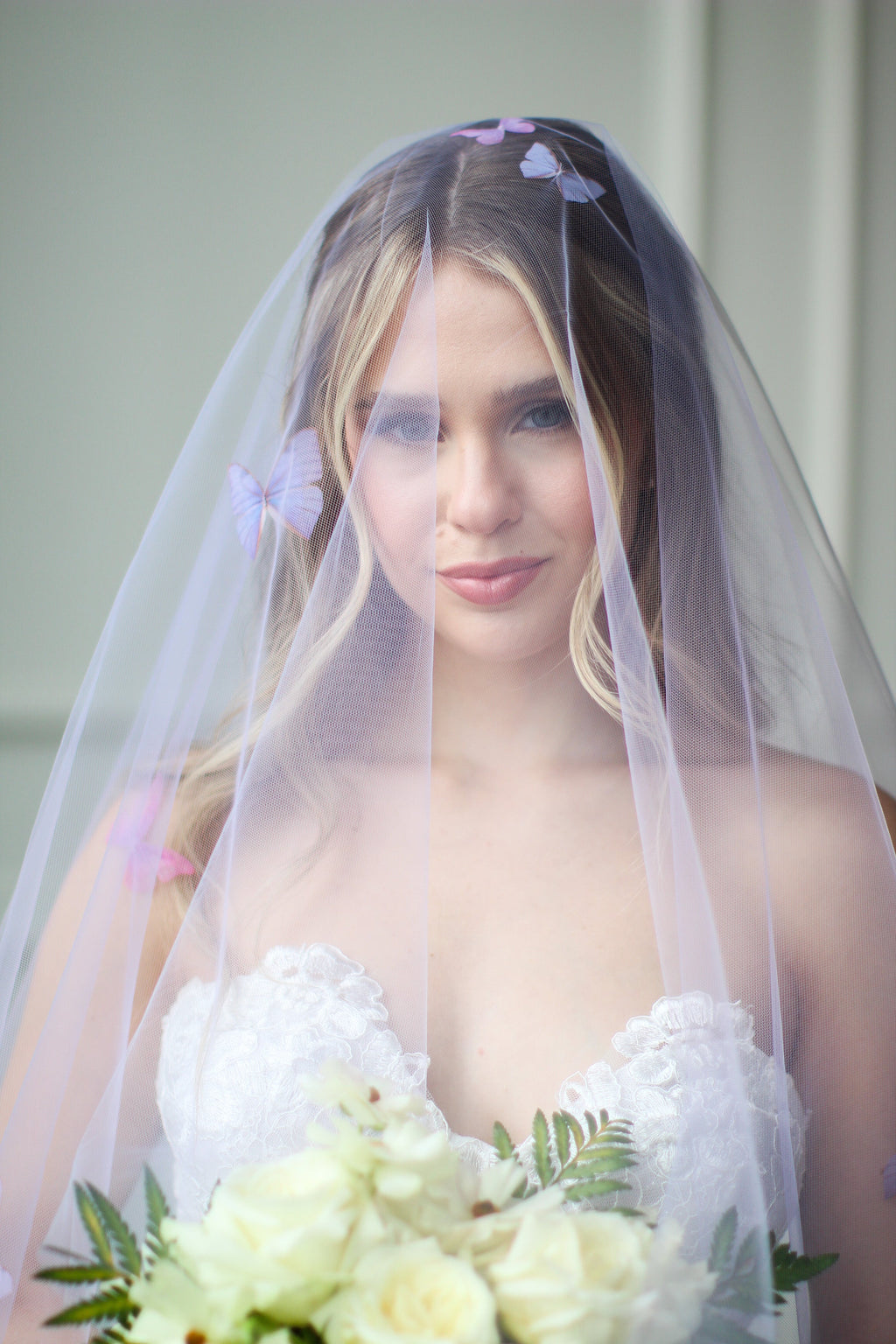 Butterfly Drop Veil