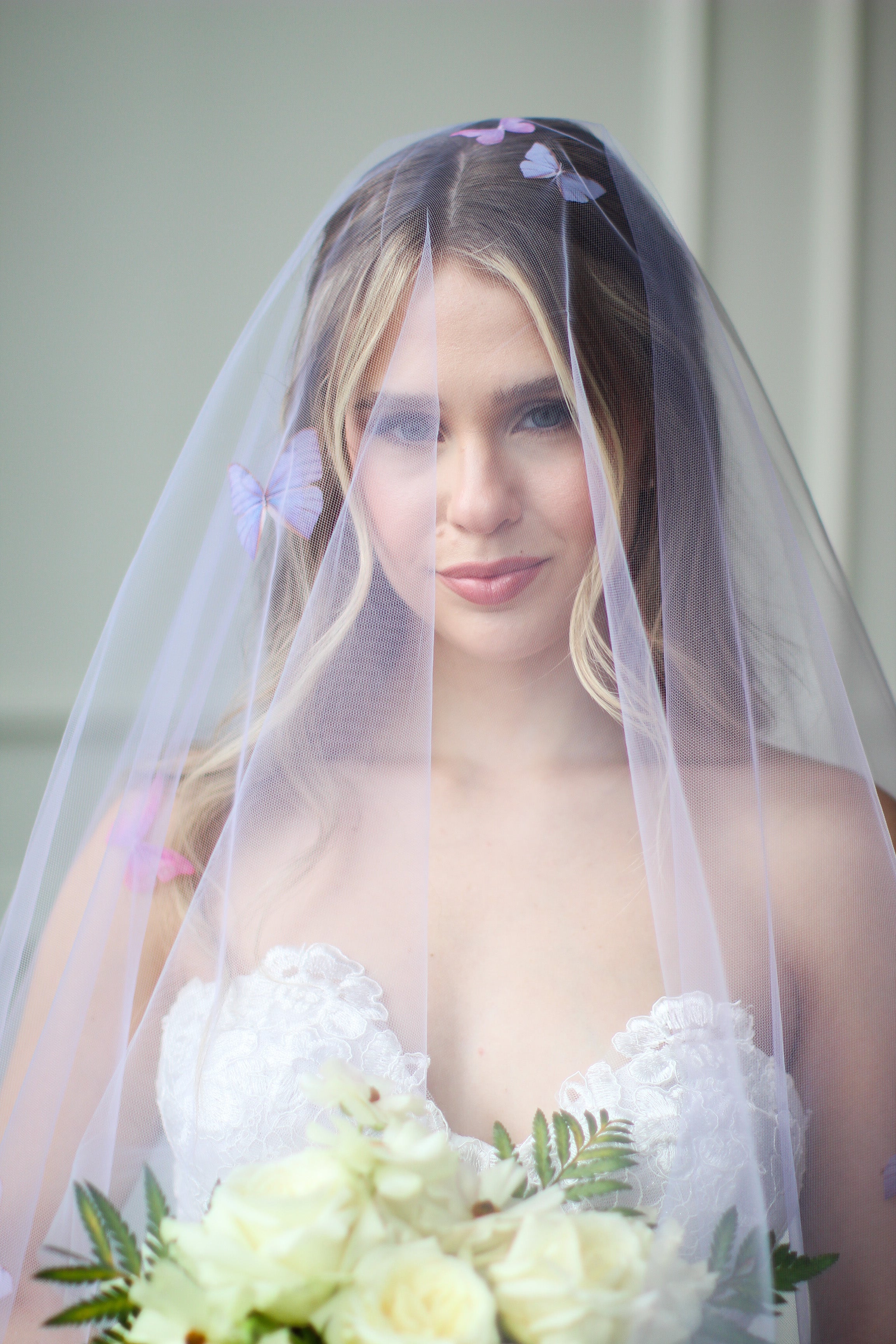Butterfly Drop Veil