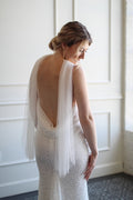 Bridal Neck Scarf Fingertip - 72 inches