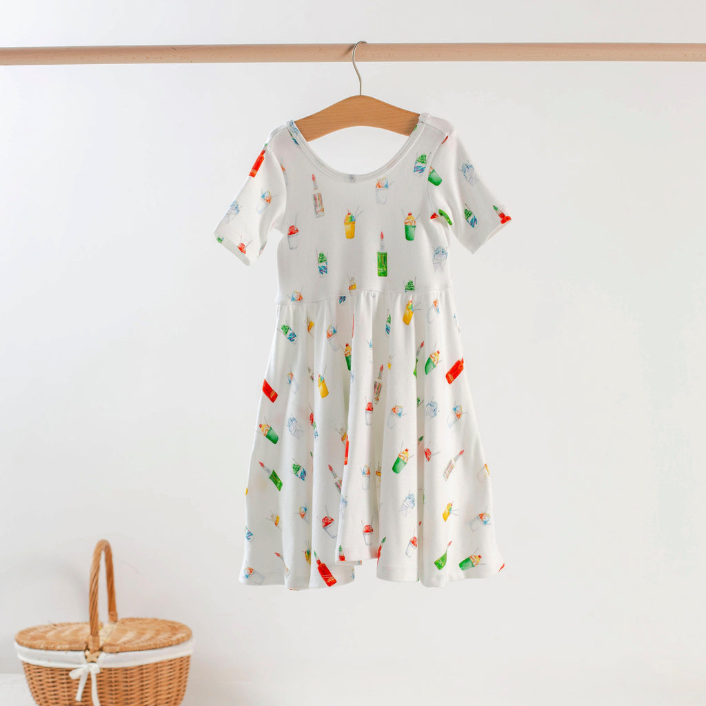Sugar, Ice, & Everything Nice Organic Cotton Twirl Dress 8