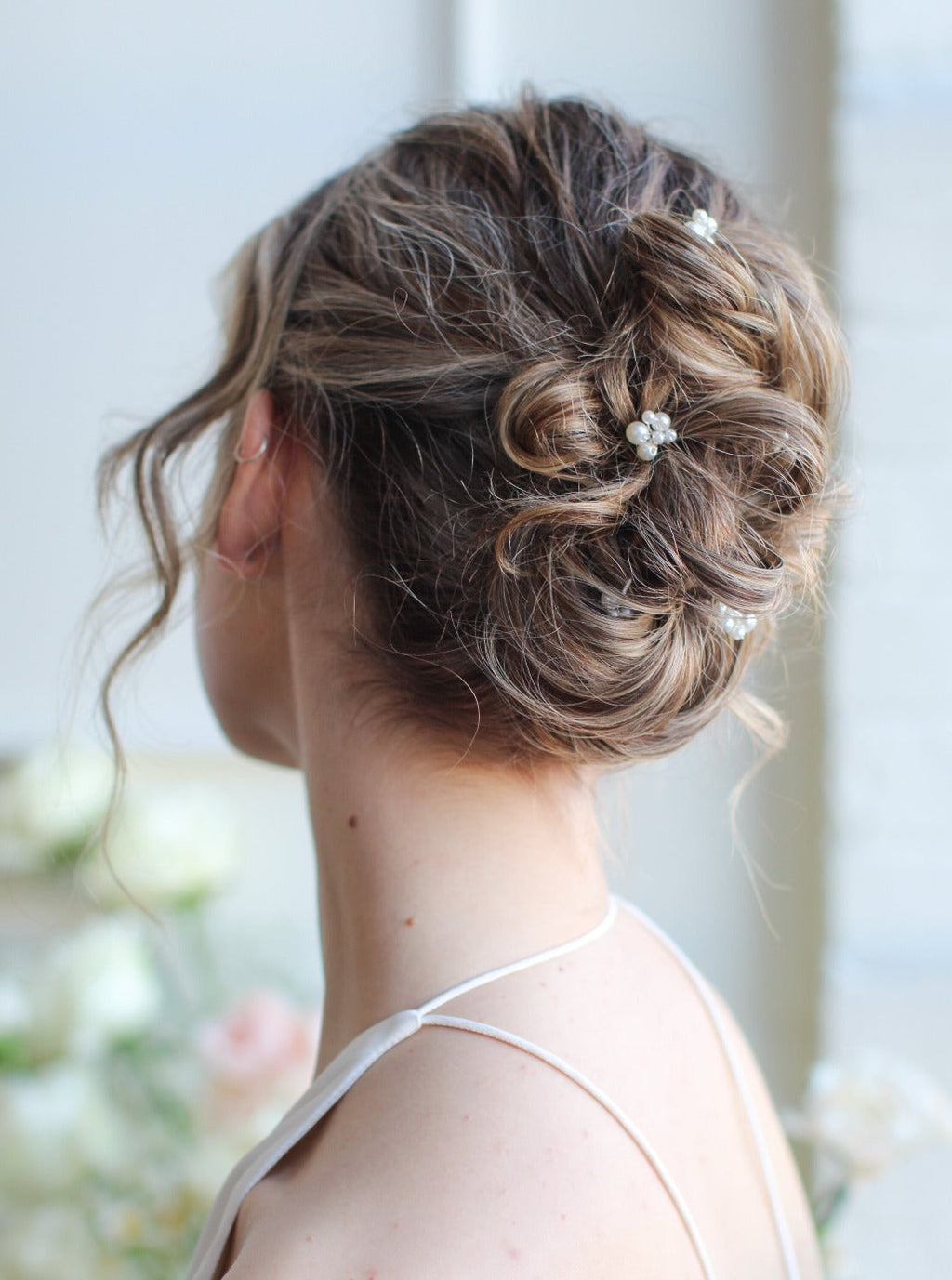 Pearl Cluster Hair Pins