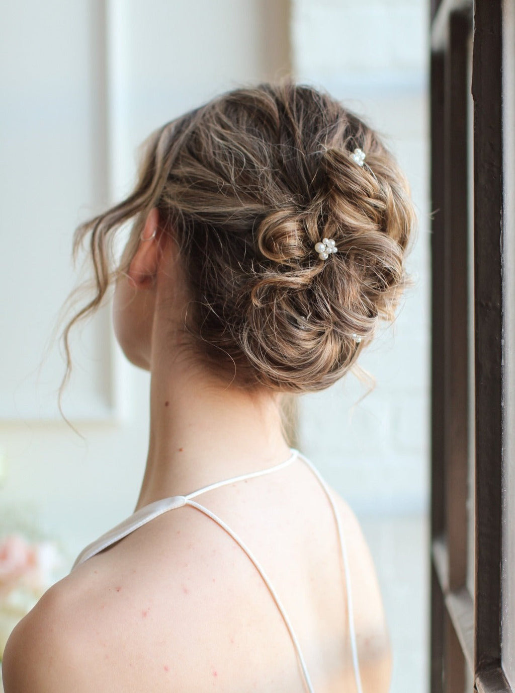 Pearl Cluster Hair Pins