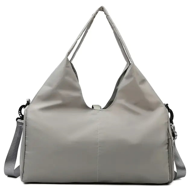 Waterproof Women's Fitness Training and Travel Bags Grey